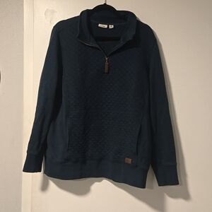 Teal. L.L. bean pullover with pocket